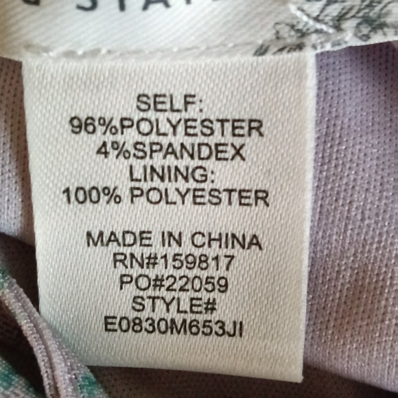 Altar'd State Haven Floral Mesh Dress Lavender Spaghettis Straps Flowy Size S - Picture 12 of 13